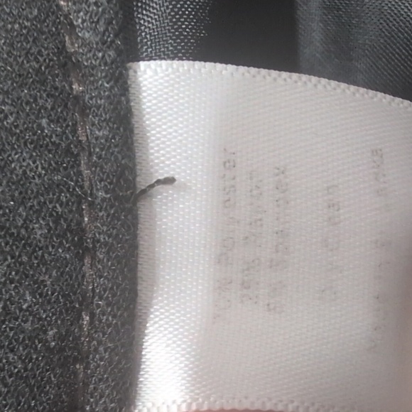 Talbots Gray Ponte Professional Work Pants Straight Leg Size 14 - Picture 7 of 10